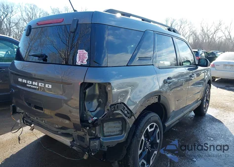 2023 Ford Bronco Sport Outer Banks z USA, uszkodzony, nr VIN 3FMCR9C69PRD66391